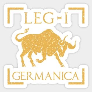Legio I Germanica Taurus Emblem Roman Legion Sticker